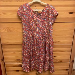 Ralph Lauren - Floral swing dress w/ twist back detail